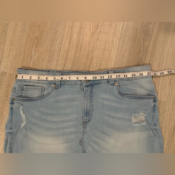 🩵Jeaniologie Distressed Denim Mini Skirt🩵 - Picture 7 of 12